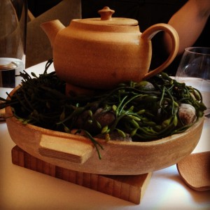 Fifth course at Eleven Madison Park continued: Clam (Chowder)