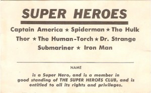 MarvelSuperHeroesClubCard