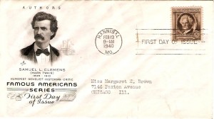 FirstDayCoverMarkTwain