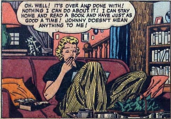 A truly nasty romance comic warns fat girls they'll be lonely and ...